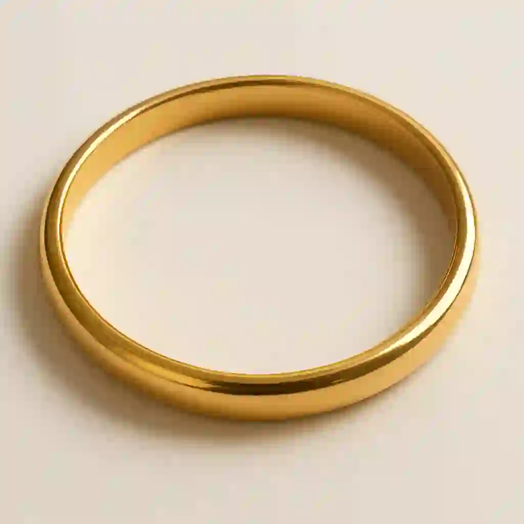 Gold Bangle